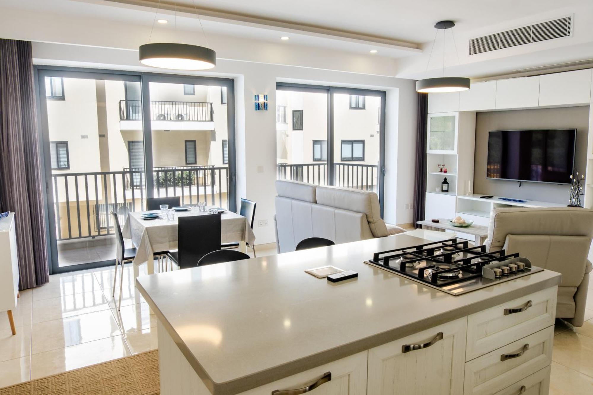 Mellieha, Luxury 3 Bedroom Azure Maisonette Exteriör bild